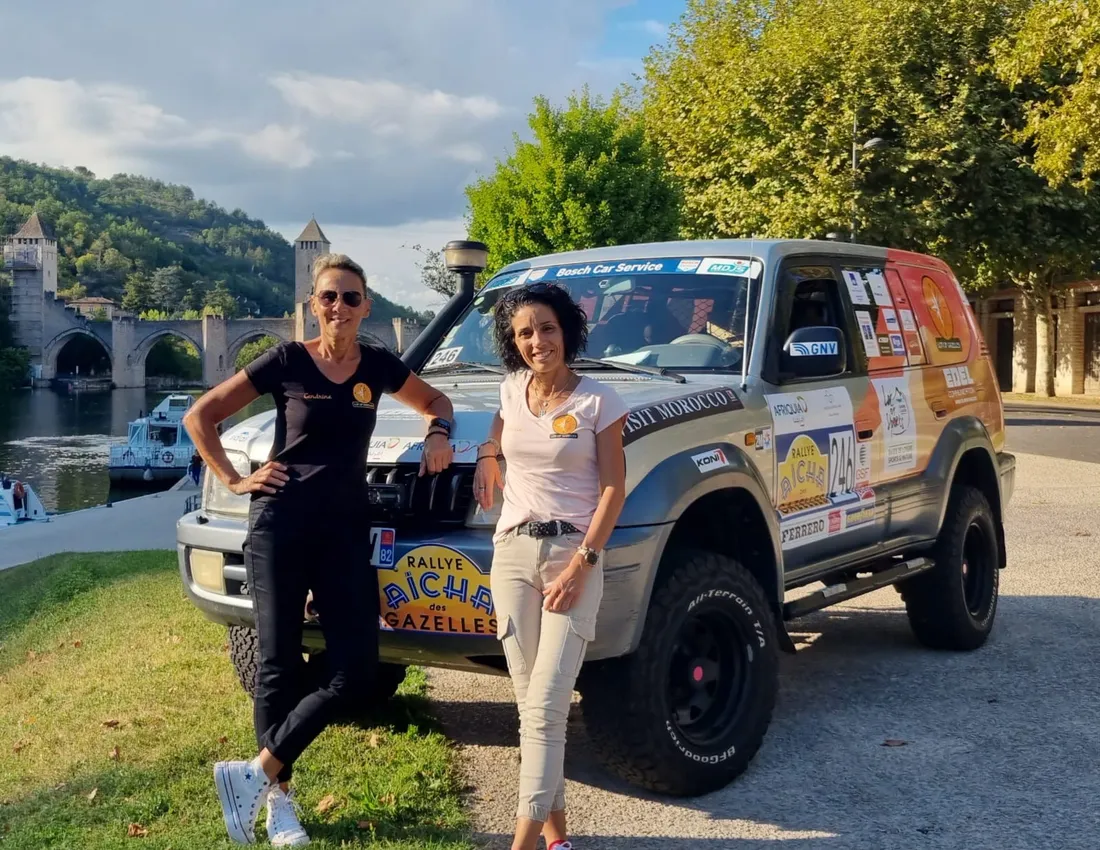 L'équipe Lot Of Gazelles, Cendrine et Virginie