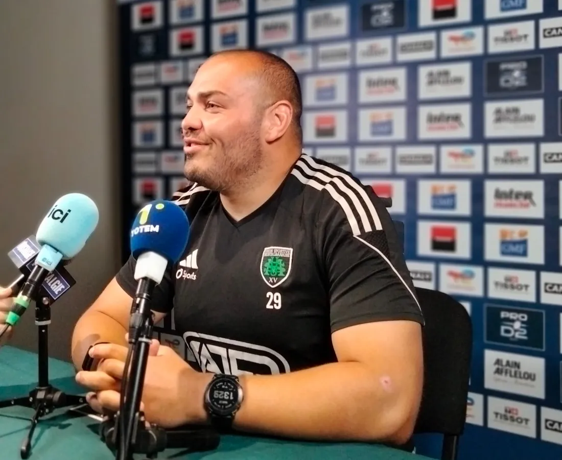 Léo Aouf, pilier de l'US Montauban @FTB-TOTEM