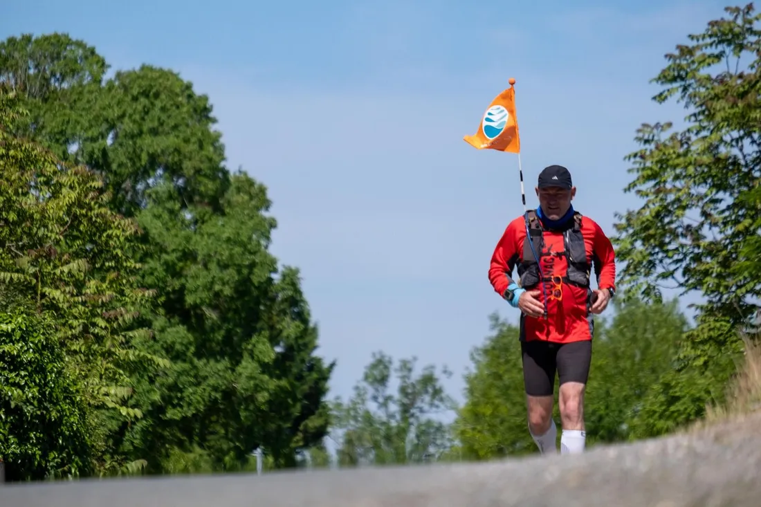 L'ultra marathonien Philippe Moreau court pour TFTP 