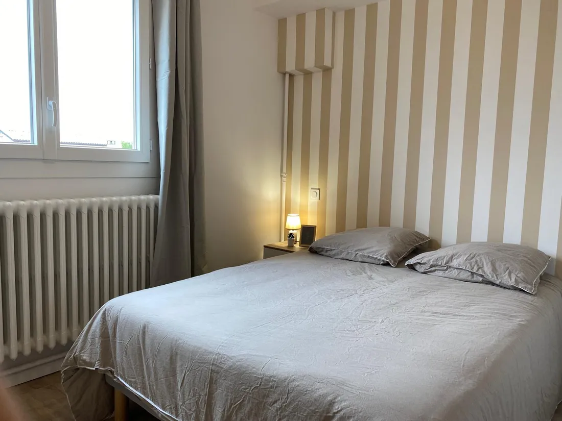 L'une des 6 chambres de la maison