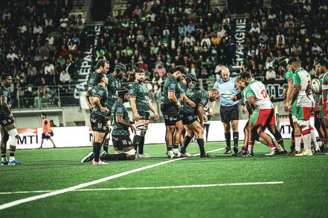 La mêlée montalbanaise face à Biarritz 