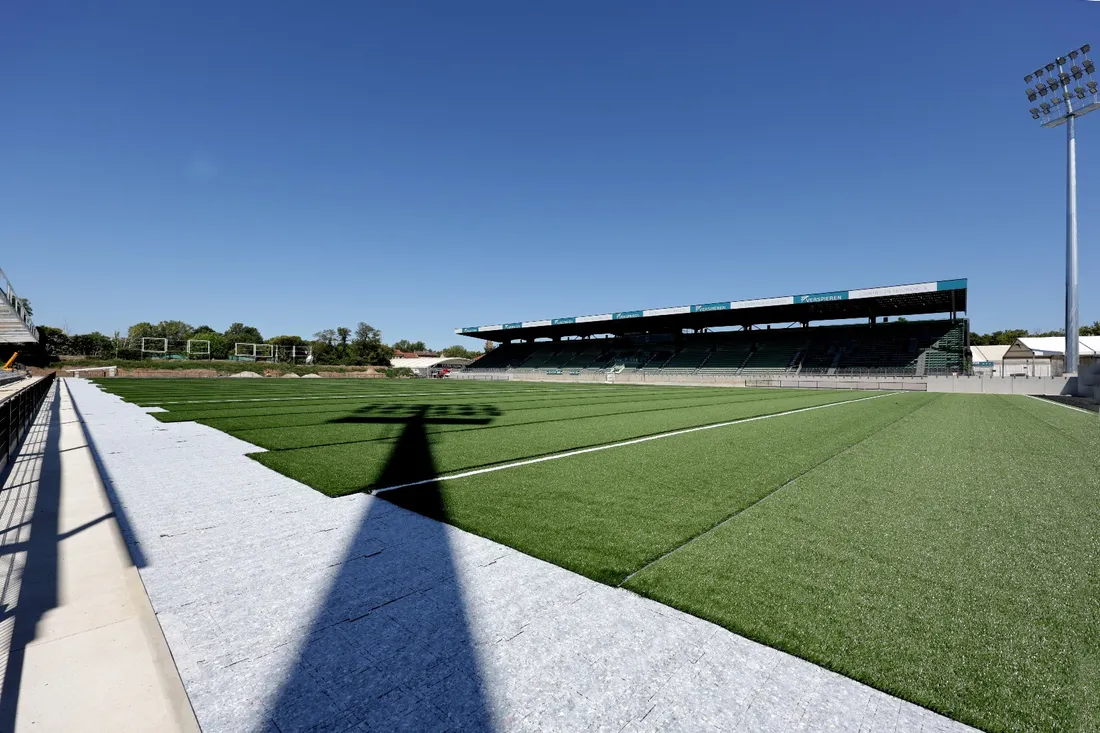 La pelouse synthétique de Sapiac 