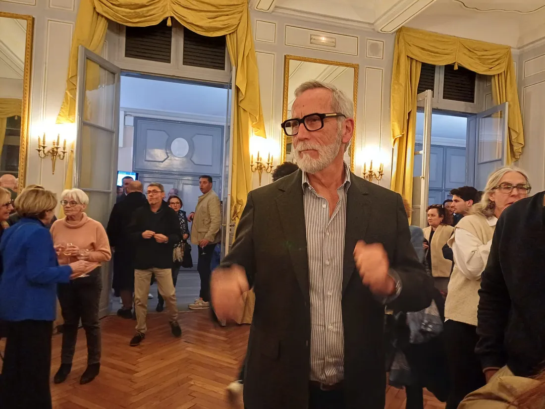 Didier Lallemand décontracté en attendant l'officialisation des résultats du 1er tour