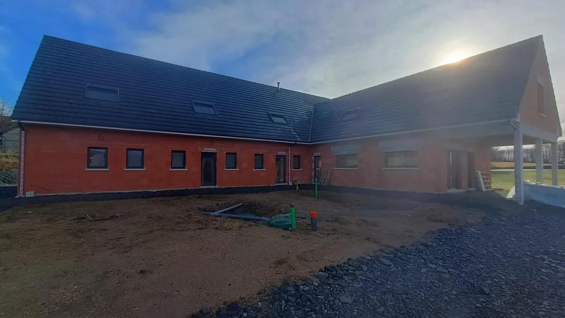 Le futur cabinet vétérinaire des chênes à Seilhac