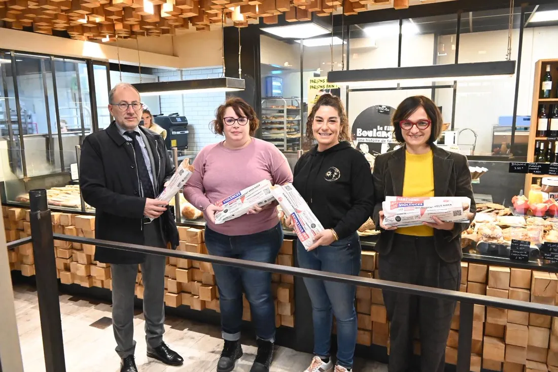 Le préfet de Tarn-et-Garonne à la boulangerie la fille du boulanger