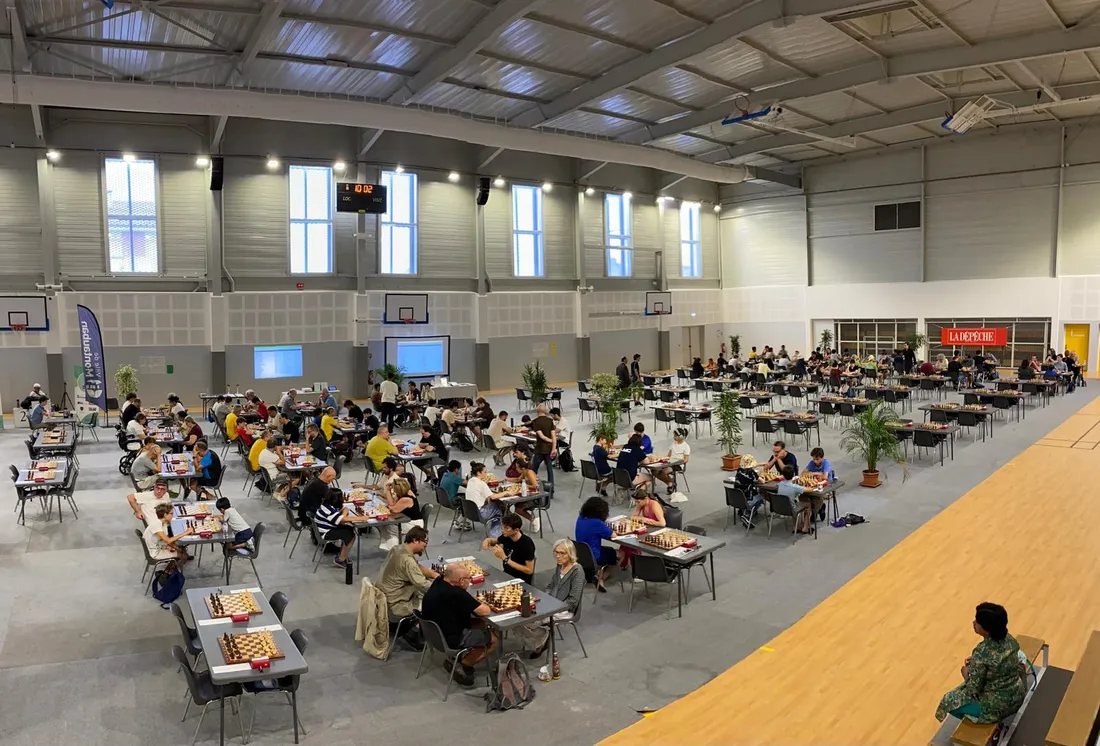 Les joueurs en plein tournoi