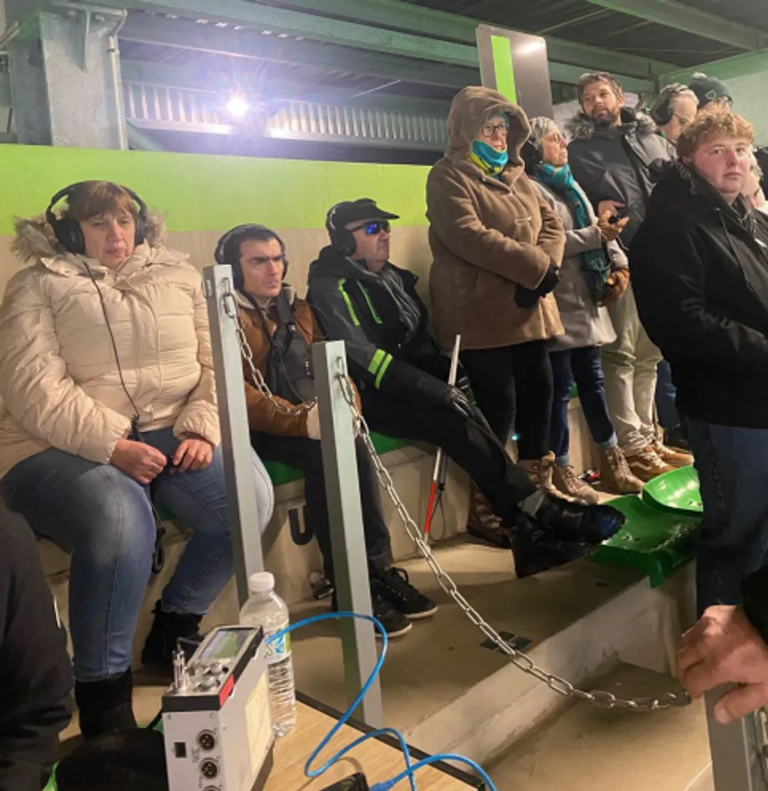 Les malvoyants et nonvoyants bénéficiants de l'audiodescription à Sapiac