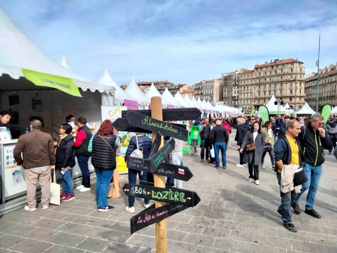 La Lozère avait investit le Vieux Port de Marseille pour une opération Présentation et séduction