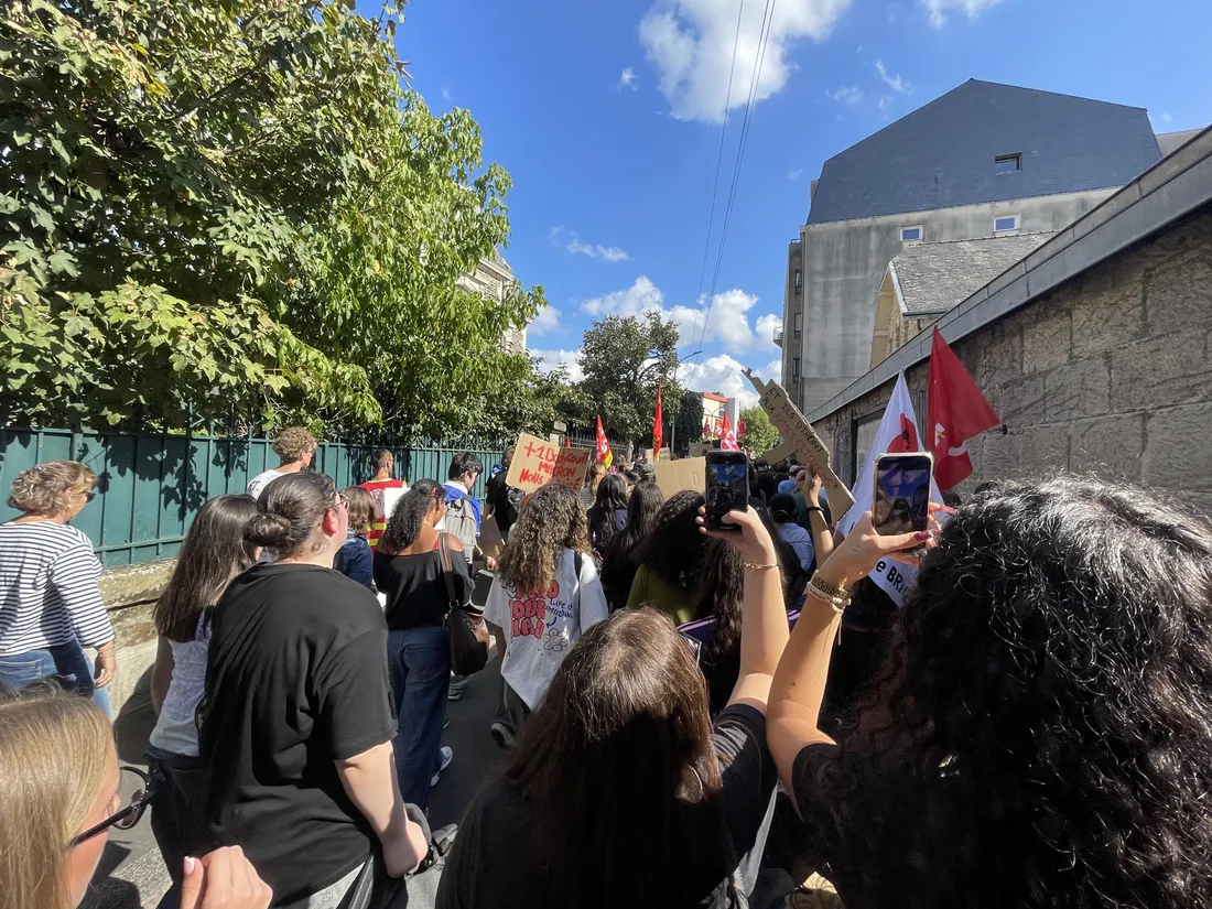 Manif lycéenne Brive 6 10 2026