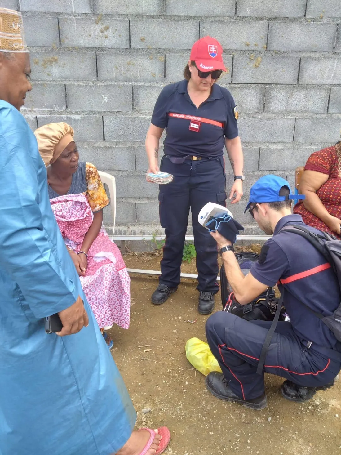 Hélène Daubech, infirmière et pompier volontaire