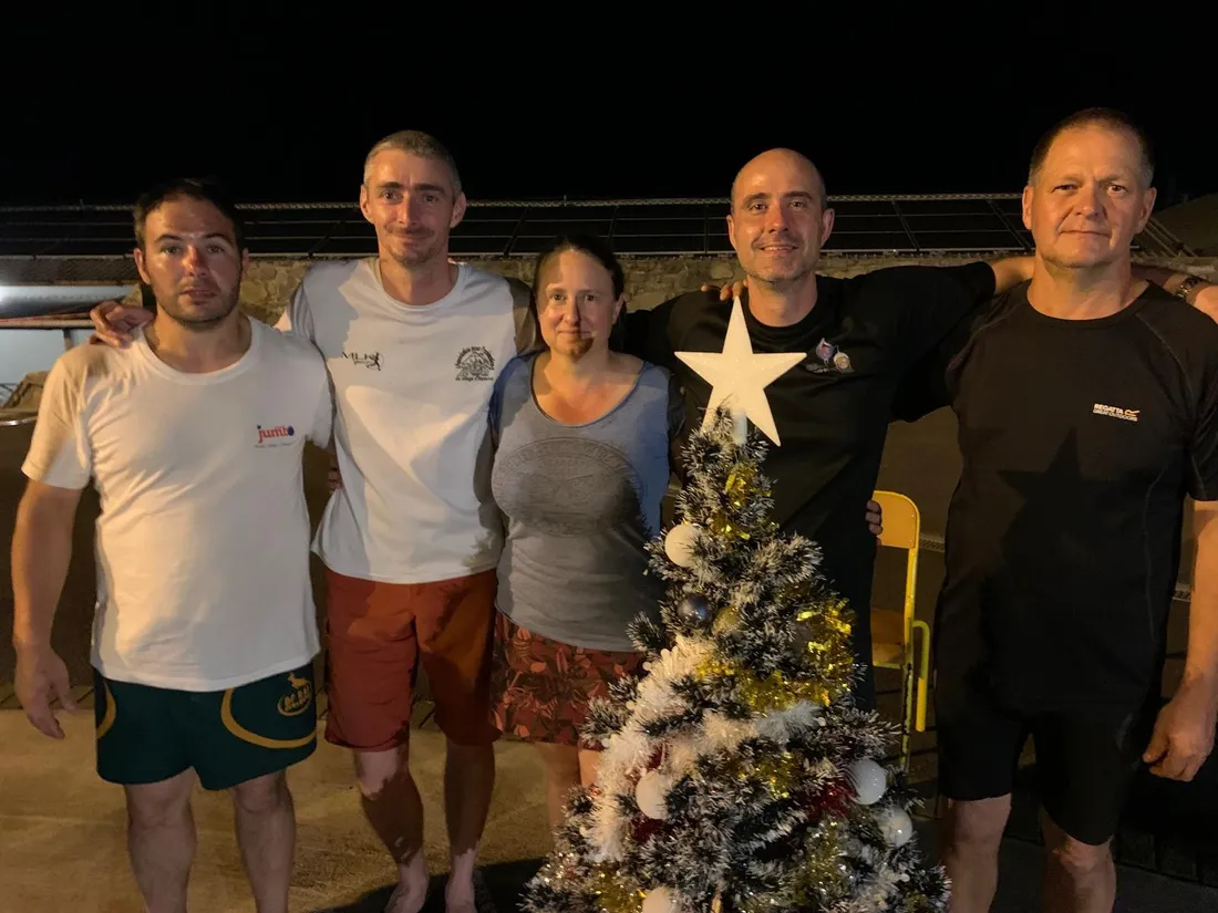 Les 5 pompiers corréziens en mission à Mayotte