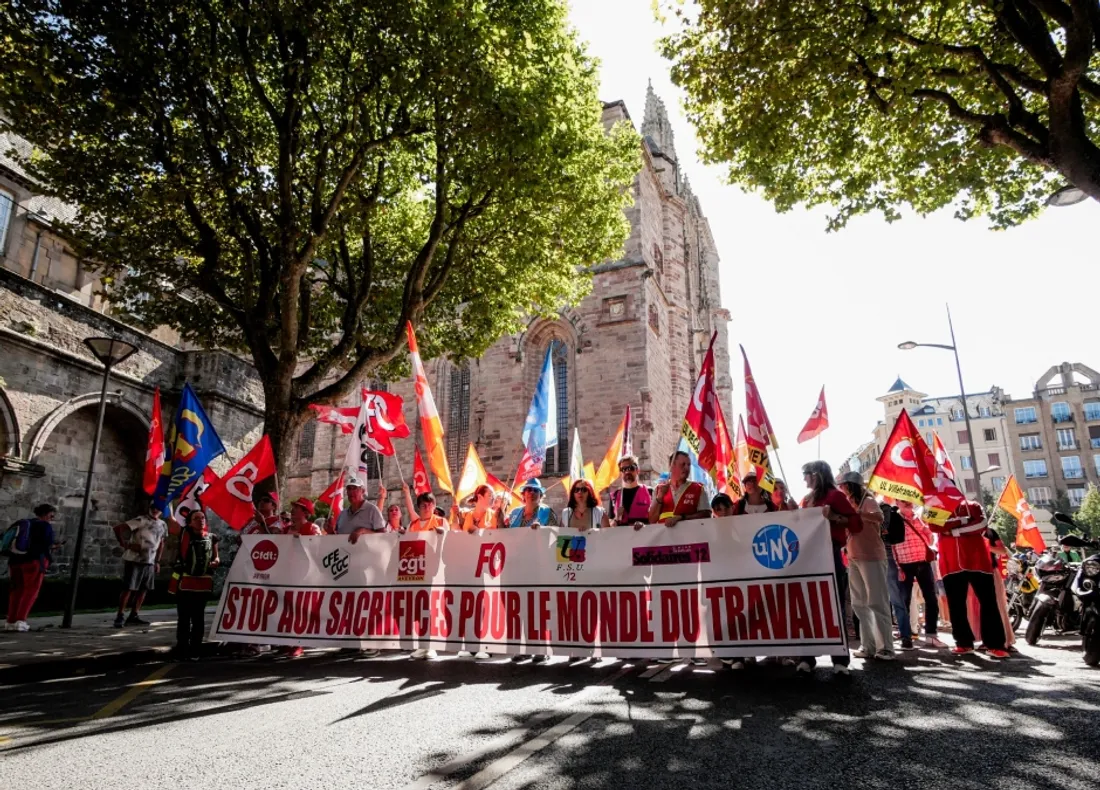 Manifestation du 18 septembre à Rodez