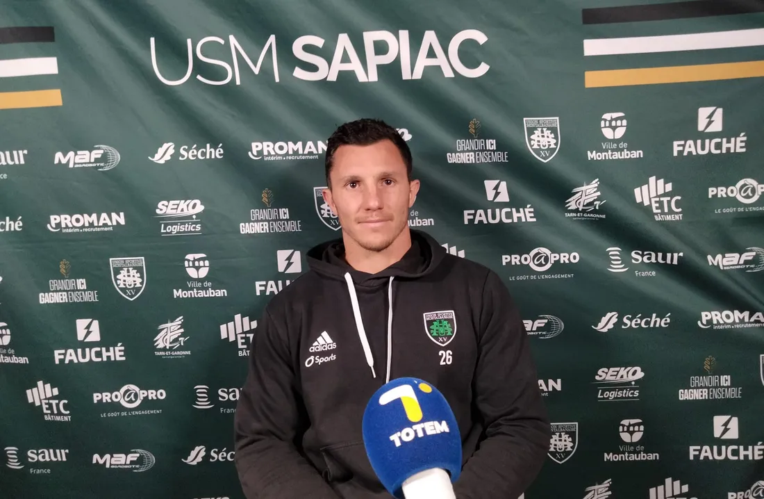 Max Mathy, de retour dans l'effectif de l'USM