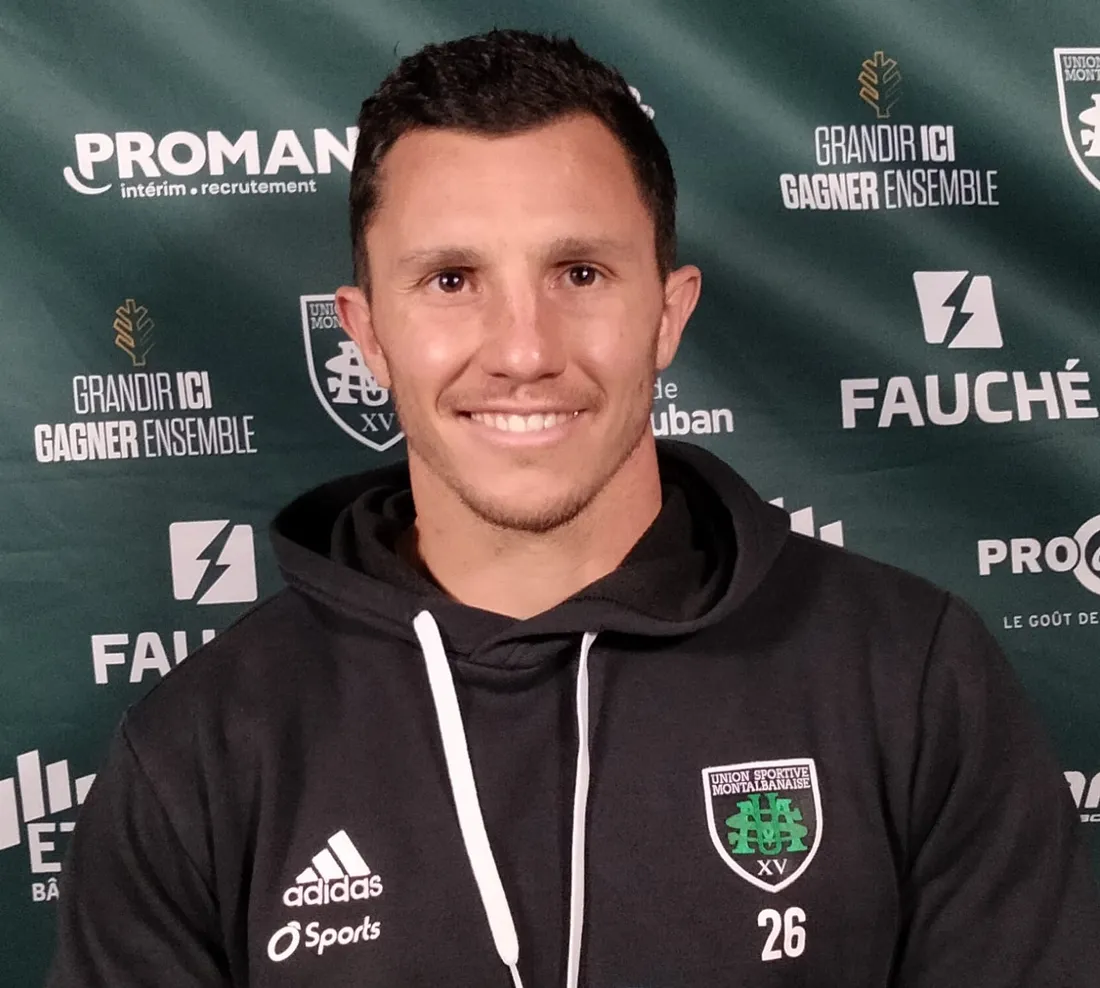 Max Mathy, heureux d'être de retour dans le groupe de Montauban