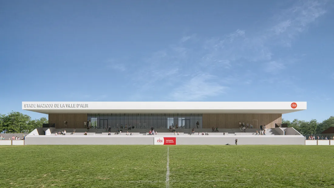 Les évolutions prévues au stade Mazicou à Albi (Tarn)