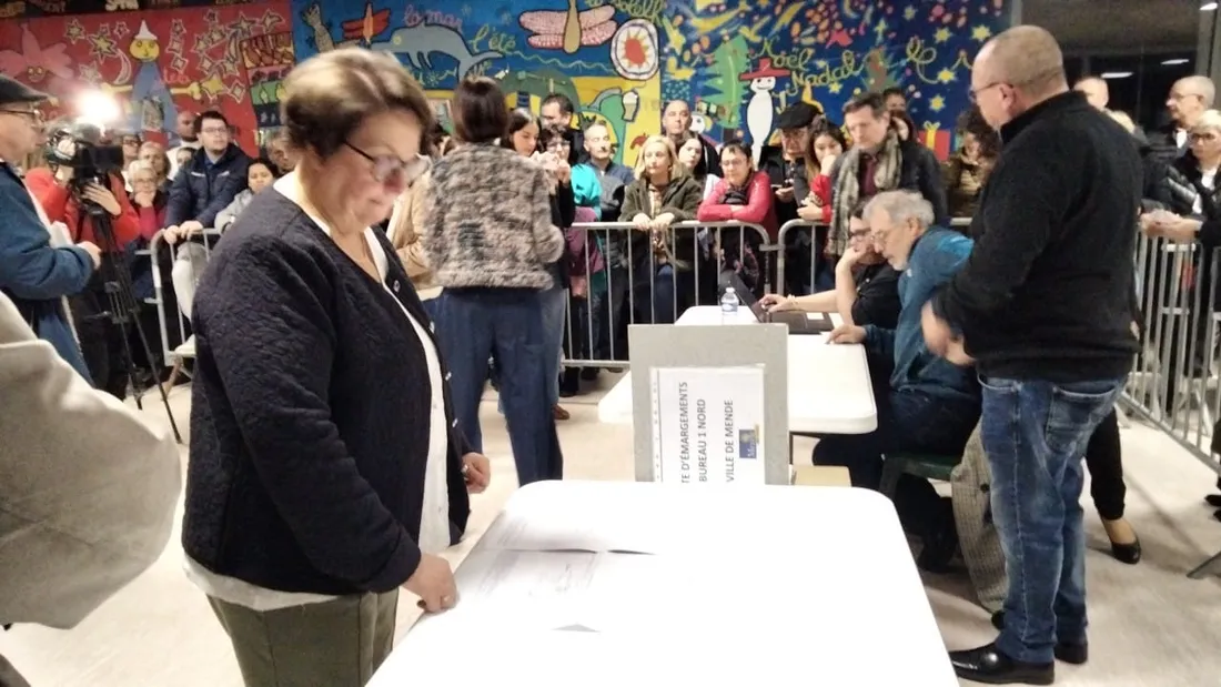 À Mende, les résultats remontent au bureau central