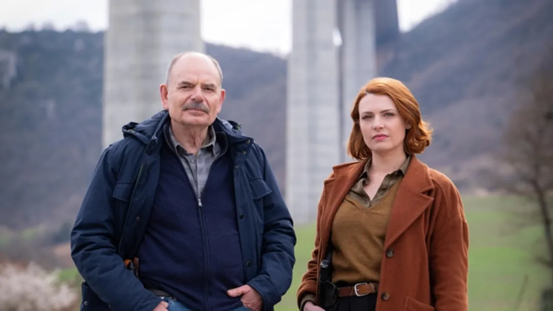 Jean-Pierre Darroussin et Elodie Frégé, à l'affiche de "Meurtres à Millau".