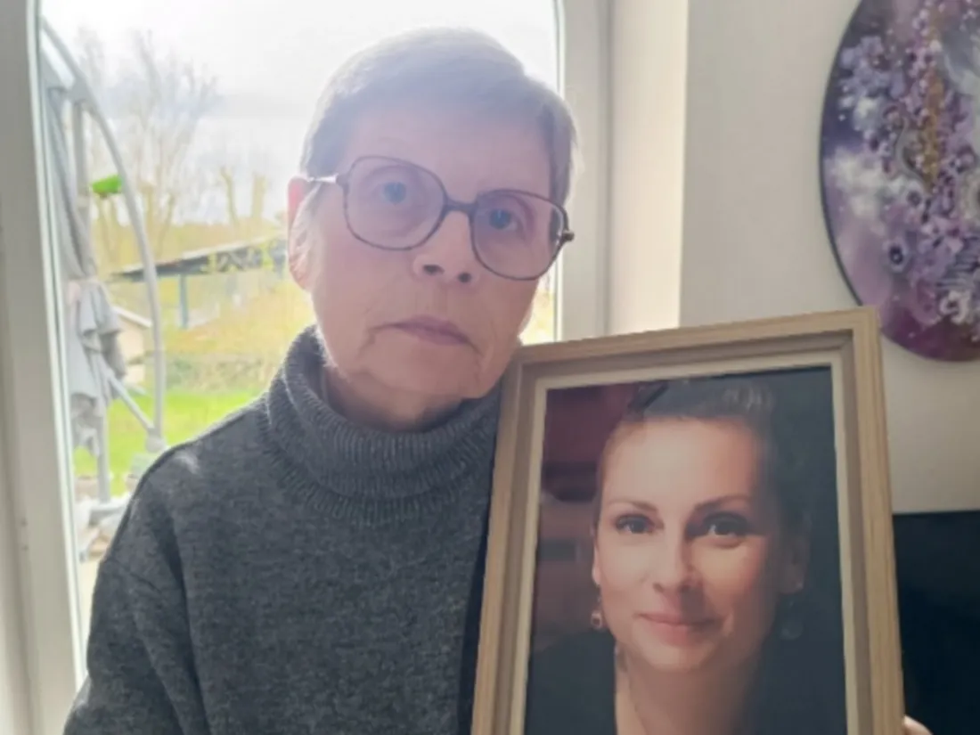 Michèle Gabens viendra avec le portrait de sa fille Isabelle durant le procès.