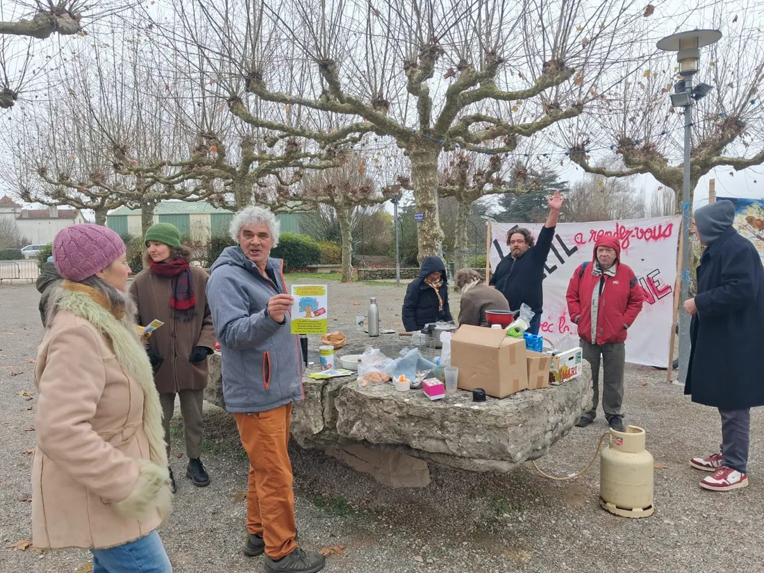Mobilisation à Tour-de-Faure 1 