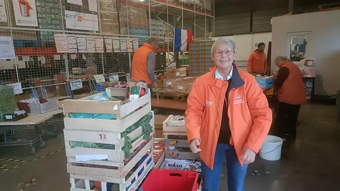 Nicole Thiriet, Présidente de la Banque Alimentaire de la Corrèze