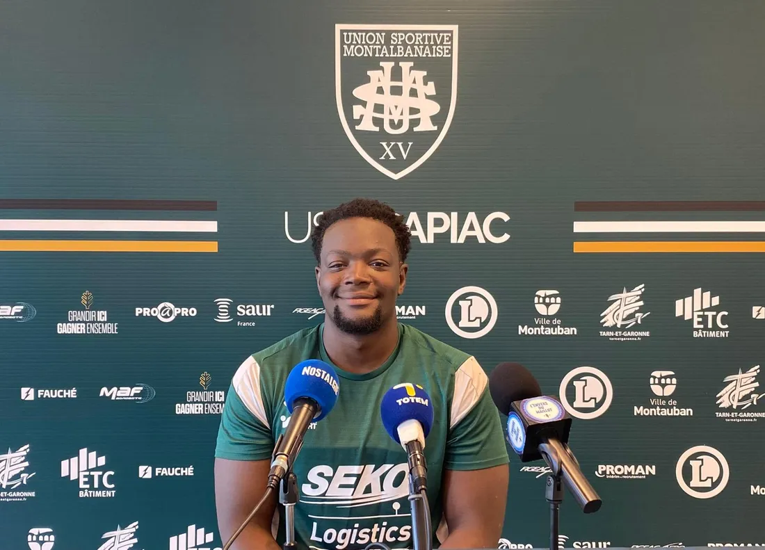 Noa Kanika, 2e ou 3e ligne de l'US Montauban