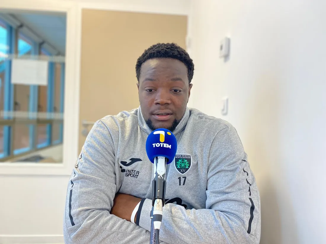 Noa Kanika, le 2e ligne de l'USM invité du Club Sapiac