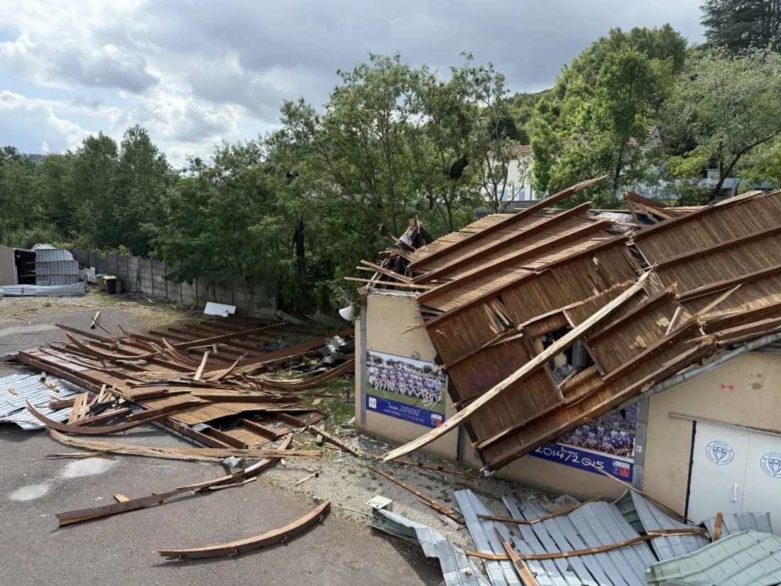 Dégâts orages Decazeville 25 juin 2025 