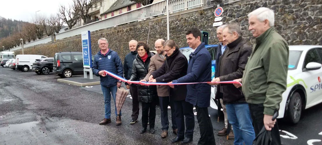 inauguration bornes Murat