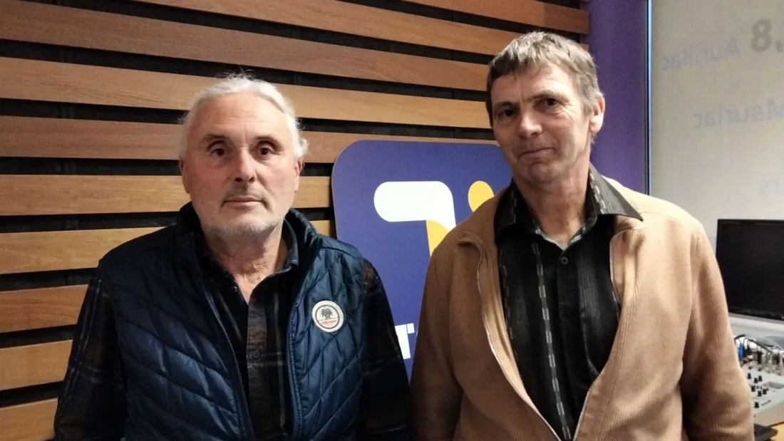 Jean-luc Lacombe et Gilbert Angelvy