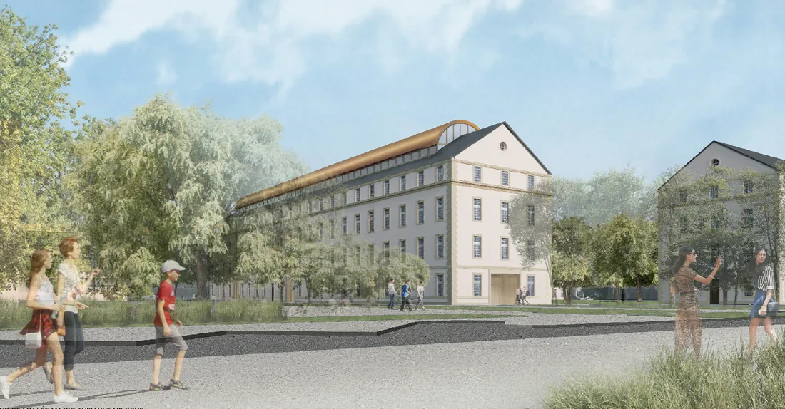 Le futur Pôle Culturel d’Enseignement Artistique 