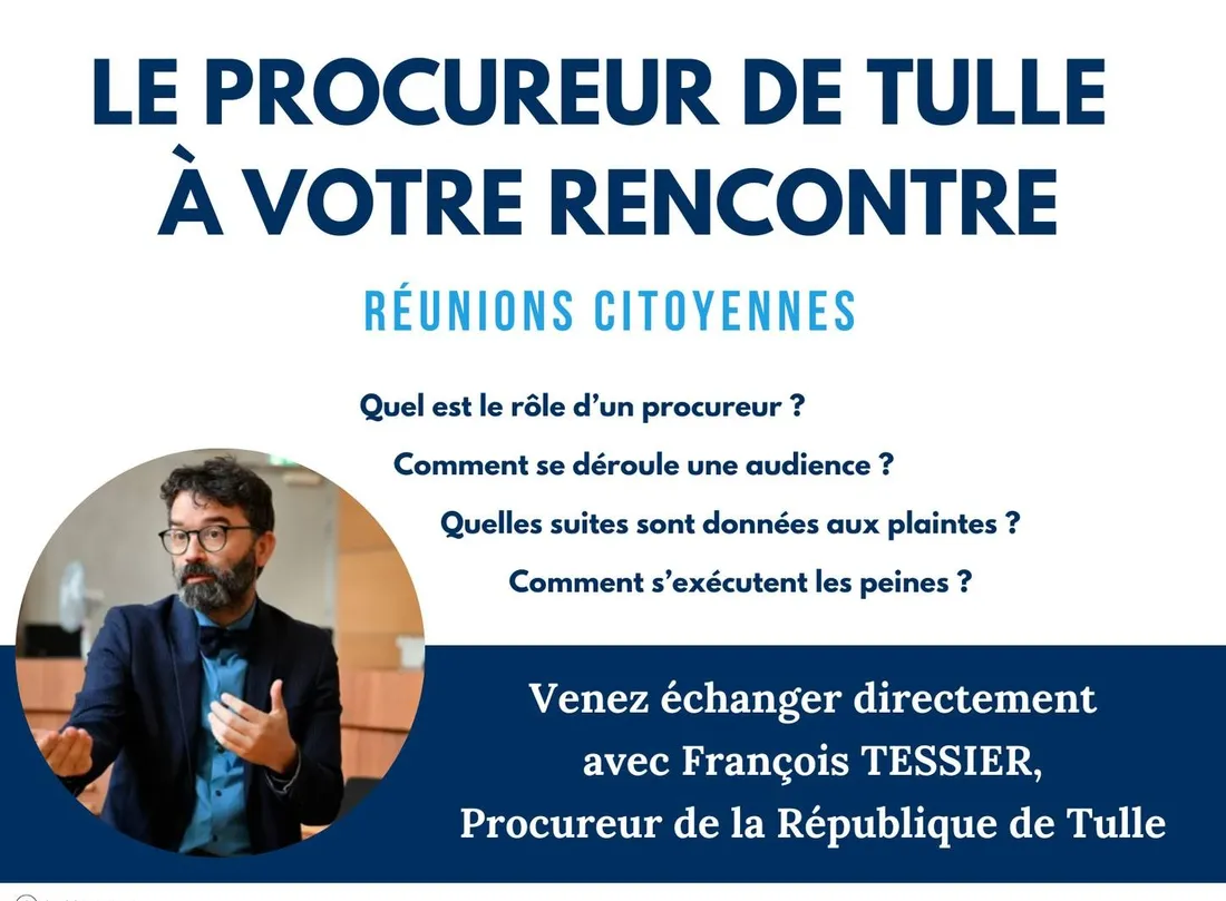 Rencontres citoyennes Procureur Tulle