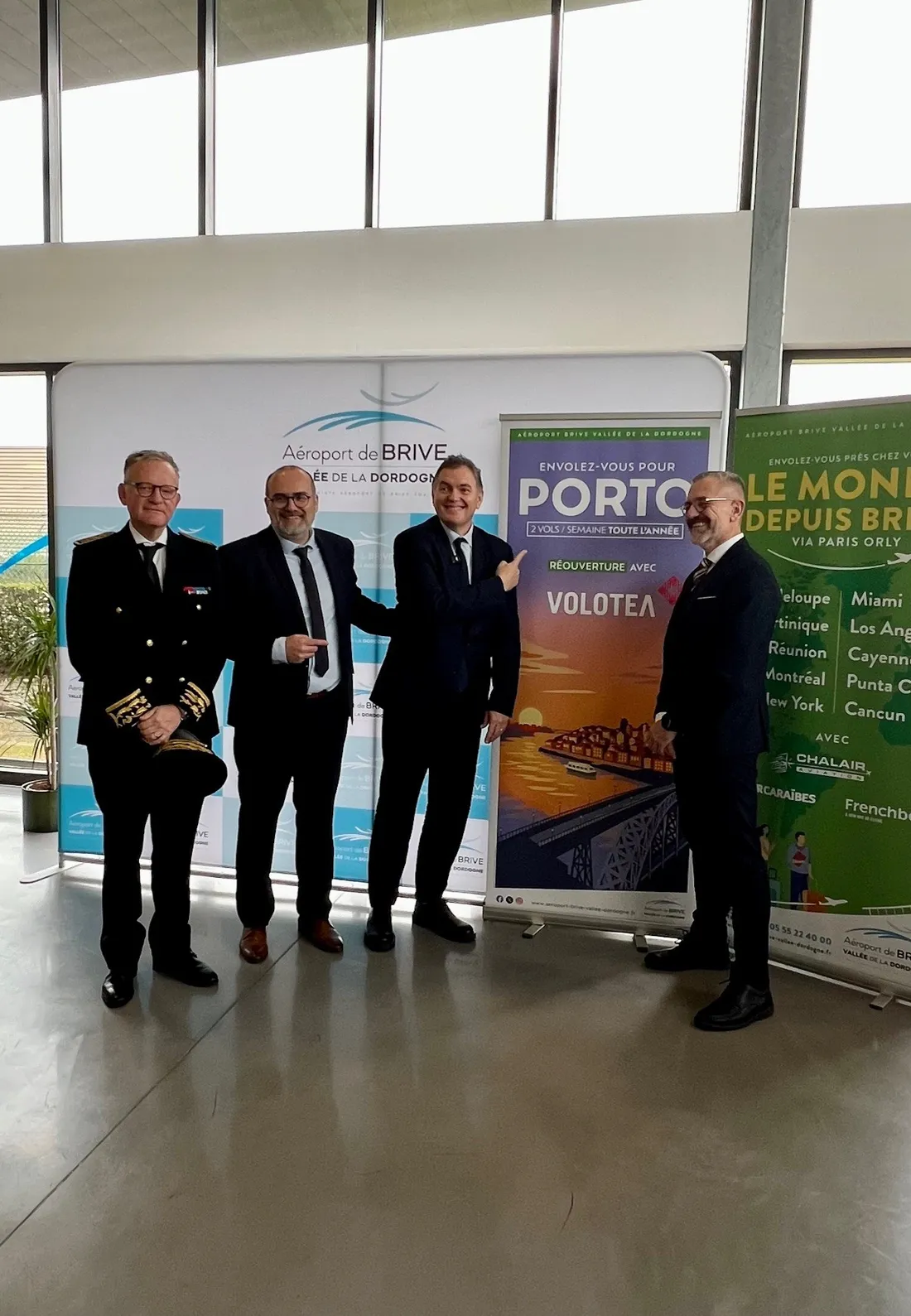 Les vols Brive - Porto vont reprendre avec la compagnie Volotea.