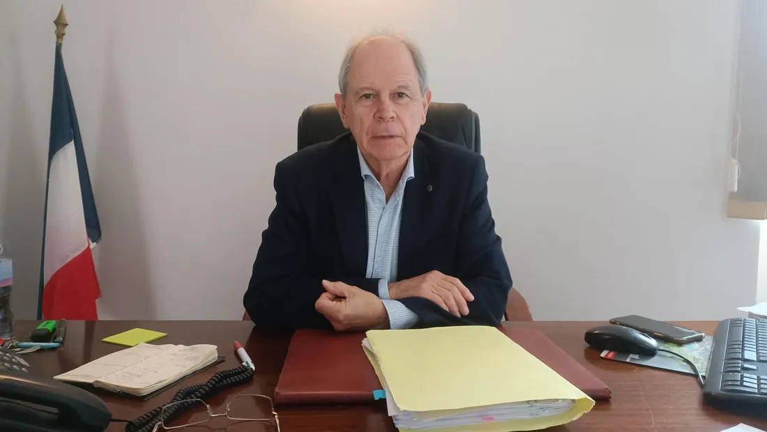 Philippe Vidau, maire d'Objat