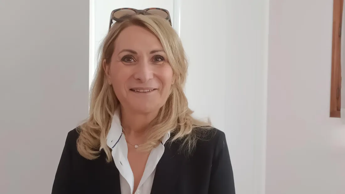 Rachel Coudre-Bourgeon, la présidente de la Fédération Nationale du Bâtiment en Corrèze.