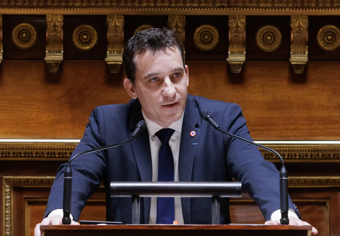 Le sénateur du Lot, Raphaël Daubet