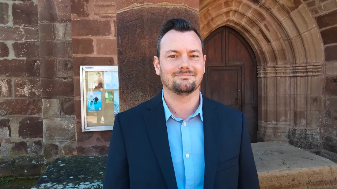 Jordan Audiguier, candidat RN aux municipales à Saint-Pantaléon-de-l'Arche