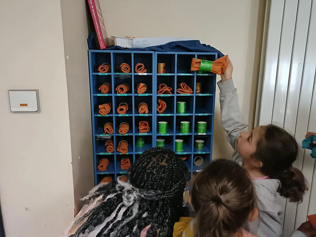 Des serviettes pour les écoliers tullistes