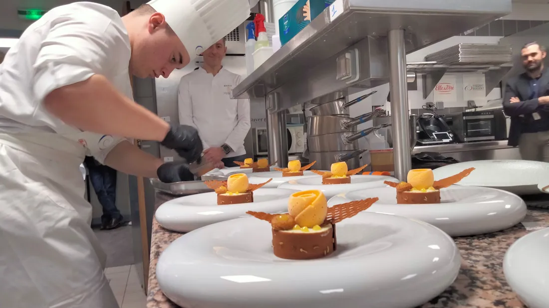 Lauréat Junior Mathys Dutertre, avec "souvenirs parfumés du terroir occitan"