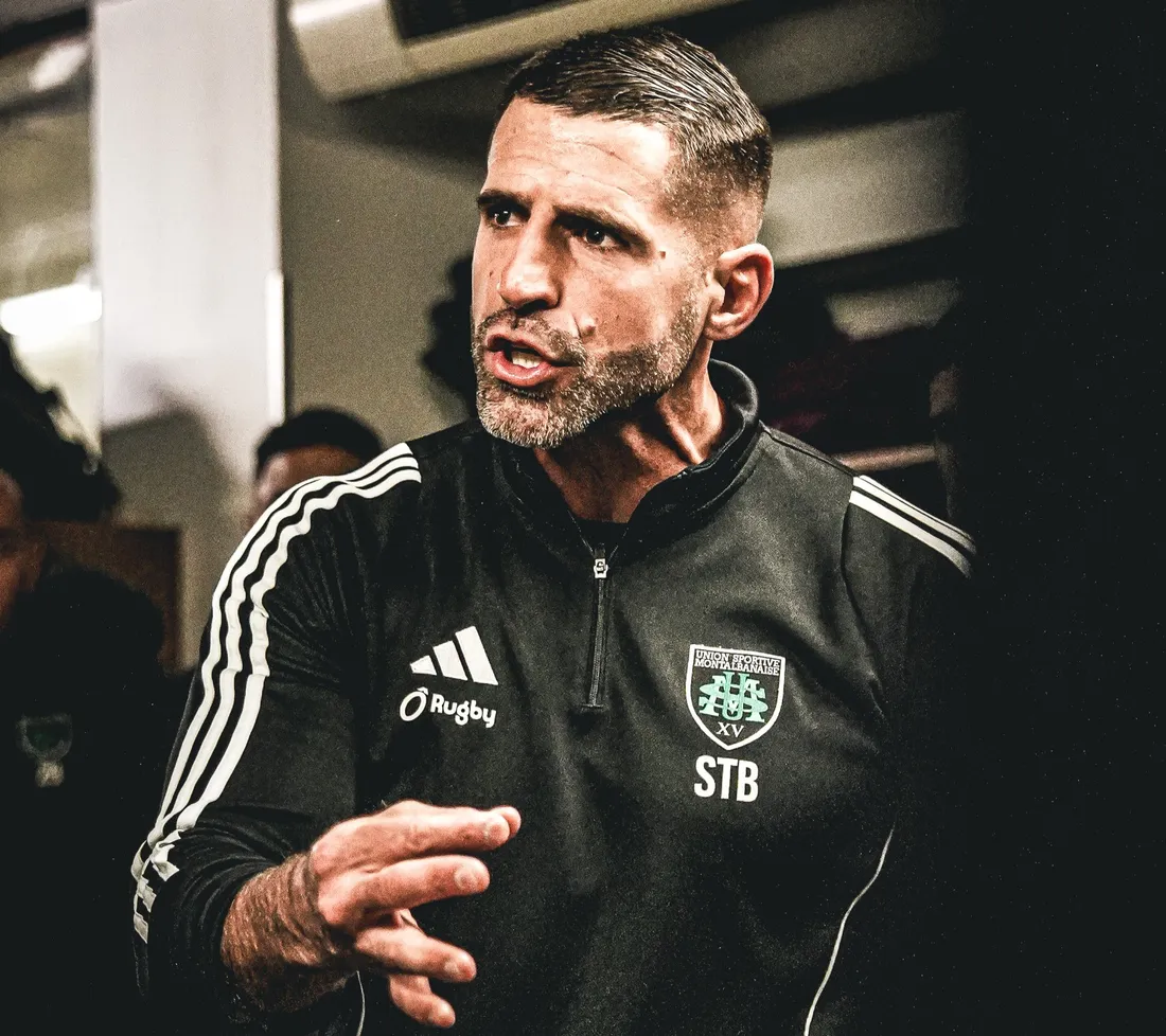 Sébastien Tillous-Bordes, dans le vestiaire avant la rencontre face à Oyonnax