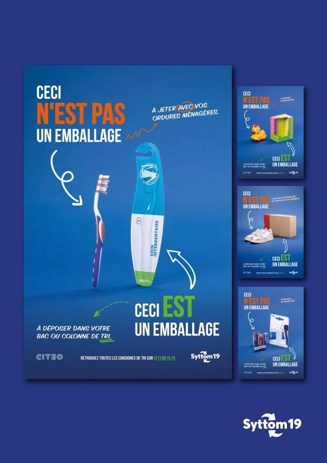 campagne de communication autour du tri Syttom 19