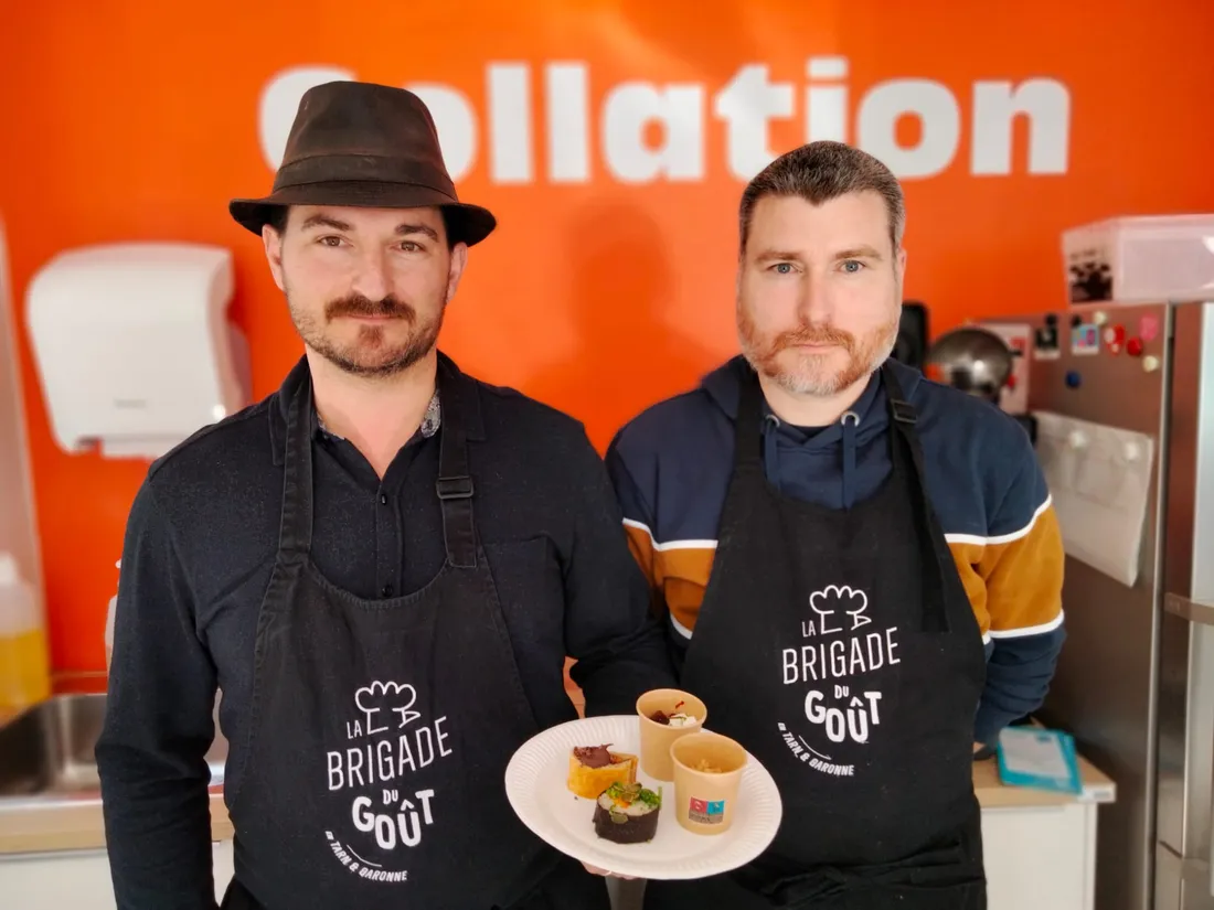 S.Ducos et D.Soulier, de la Brigade du goût
