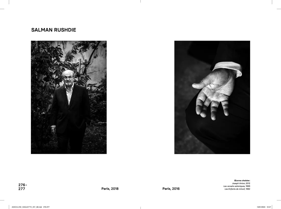 Salman Rushdie  "des visages et des mains"