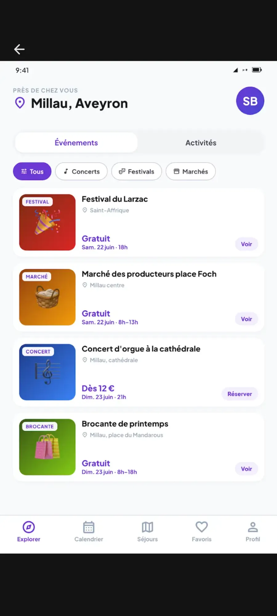 L'application Onyvapp permet d'organiser ses loisirs et ses vacances.