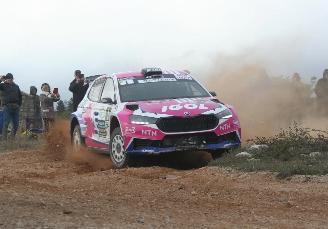 La Skoda Fabia RS a conduit Sarah Rumeau et Julie Amblard au titre de championnes de France