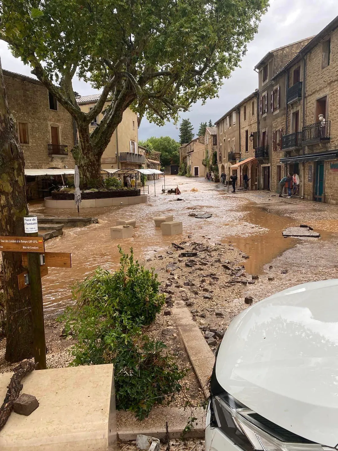 Inondations St Martin de Londres