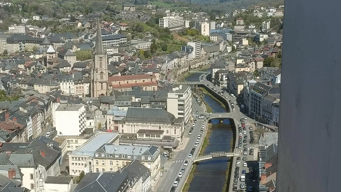 La ville de Tulle, en Corrèze.