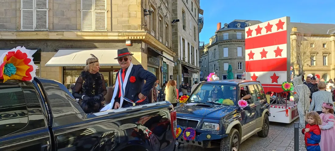 Thierry, le Maire de cette édition 2024 du Carnaval de Malemort