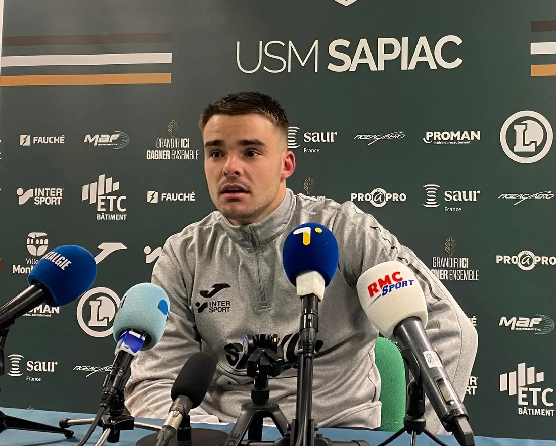 Thomas Larregain, arrière de l'USM