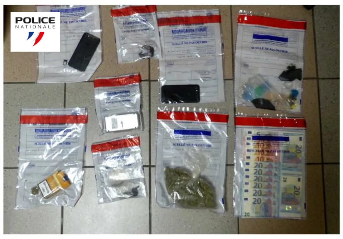 Le résultat des perquisitions des policiers de Montauban