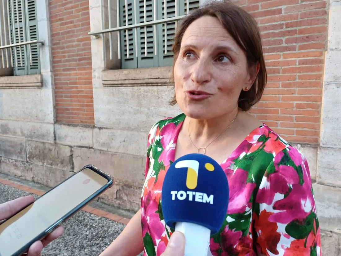 Valérie Rabault battue mais pas abbatue après sa défaite aux législatives.